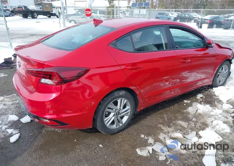 2020 Hyundai Elantra Sel из США, поврежденный, VIN 5NPD84LF2LH625699